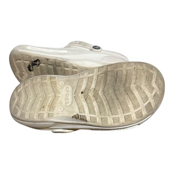 Crocs Specialist Women's 9 White Work Clogs Slip Resistant Comfort Shoes - Picture 8 of 8